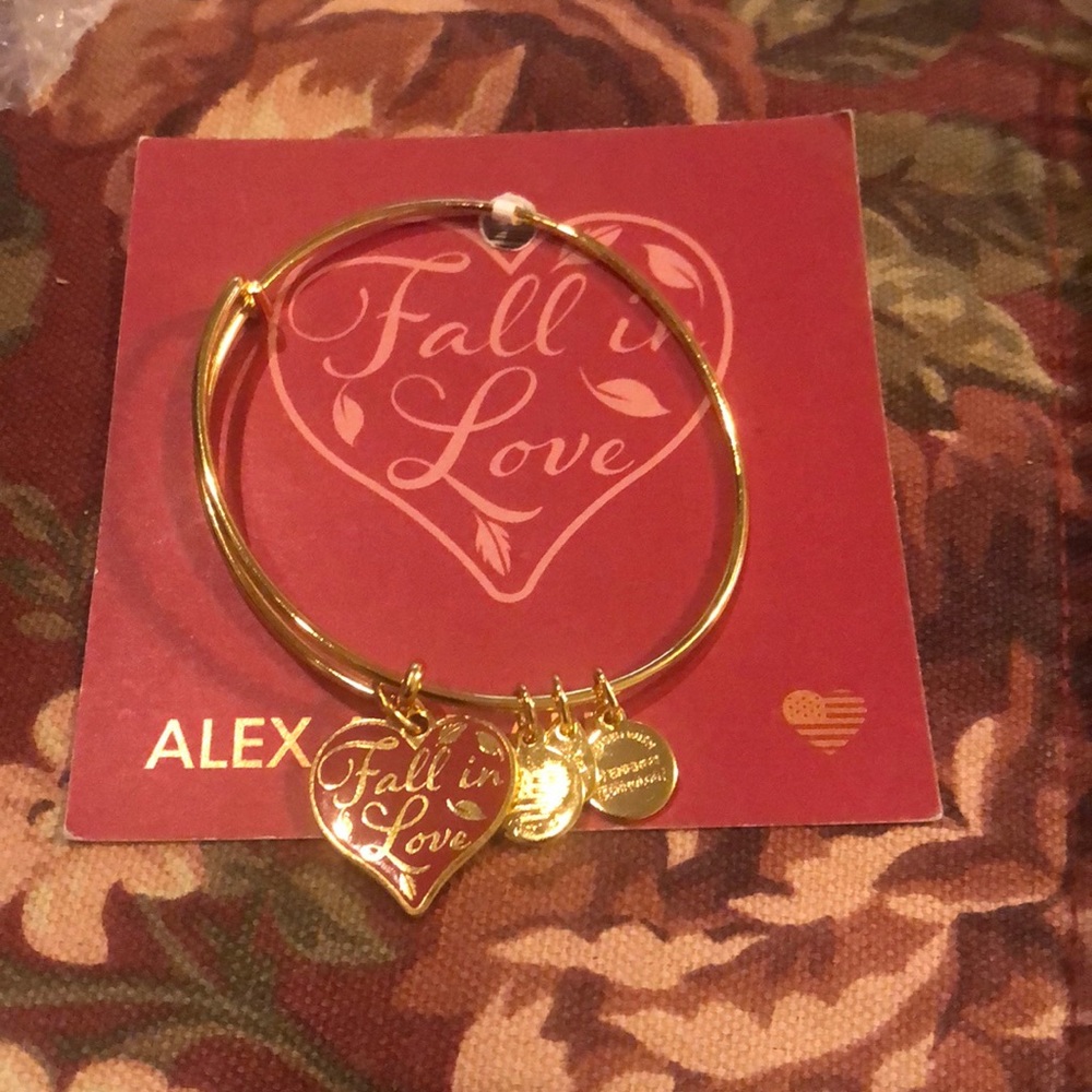 Alex and Ani Fall in love bracelet NWT